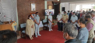 वरिष्ठ कलाकार स्व.शाक्यको स्मृतिमा महासंघद्धारा  श्रद्धाञ्जली सभाको आयोजना 