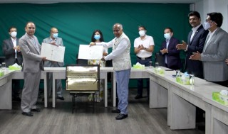 उद्योग परिसंघ, प्रभु बैंक र इन्भेष्टमेन्ट बैंकको सहकार्यमा शिक्षण अस्पतालमा अक्सिजन प्लान्ट