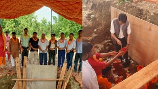 आइएमई ग्रुप  प्रवद्धित कागज उद्योग शिलान्यास, दैनिक ७५ टन उत्पादनको लक्ष्य