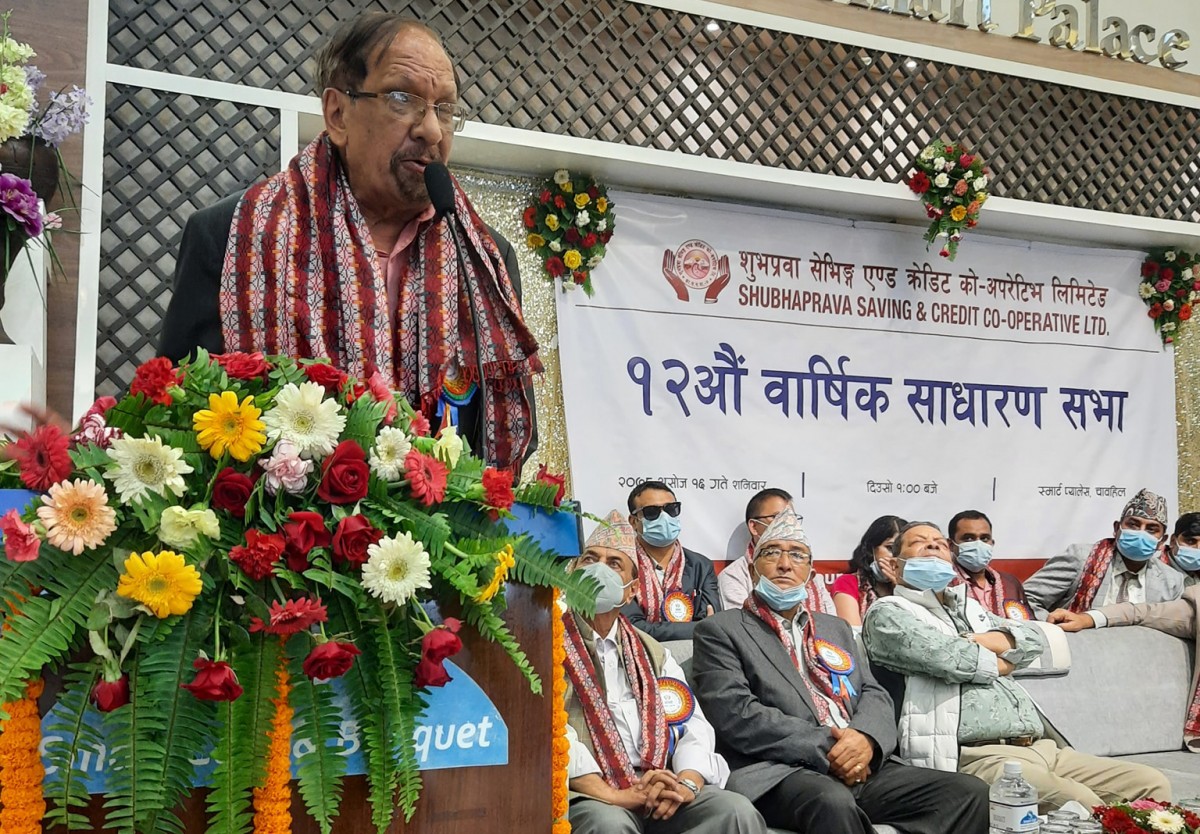शुभप्रवा सेभिङको १२औं साधारणसभा, संस्थाले कमायो १ करोड २९ लाख मुनाफा