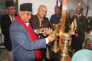 चन्द्रागिरि साकाेसकाे शुभतारा सेवाकेन्द्रकाे उद्घाटन्