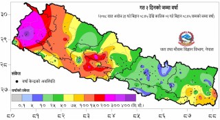 इलाममा ११ जनाको ज्यान गयो, अत्यधिक वर्षाले मुलुकका विभिन्न भागमा क्षति