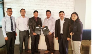 नेपाल पेमेन्ट सोलुसन्स् र बैंक अफ काठमाडौँबीच सहकार्य