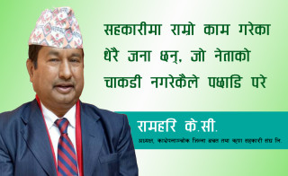 पार्टीका नेताको दौराको फेर नसमाएसम्म अभियानको नेतृत्वमा पुग्न सकिँदैन
