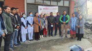 जनजीविका सहकारीको आयोजनामा निःशुल्क स्वास्थ्यशिविर