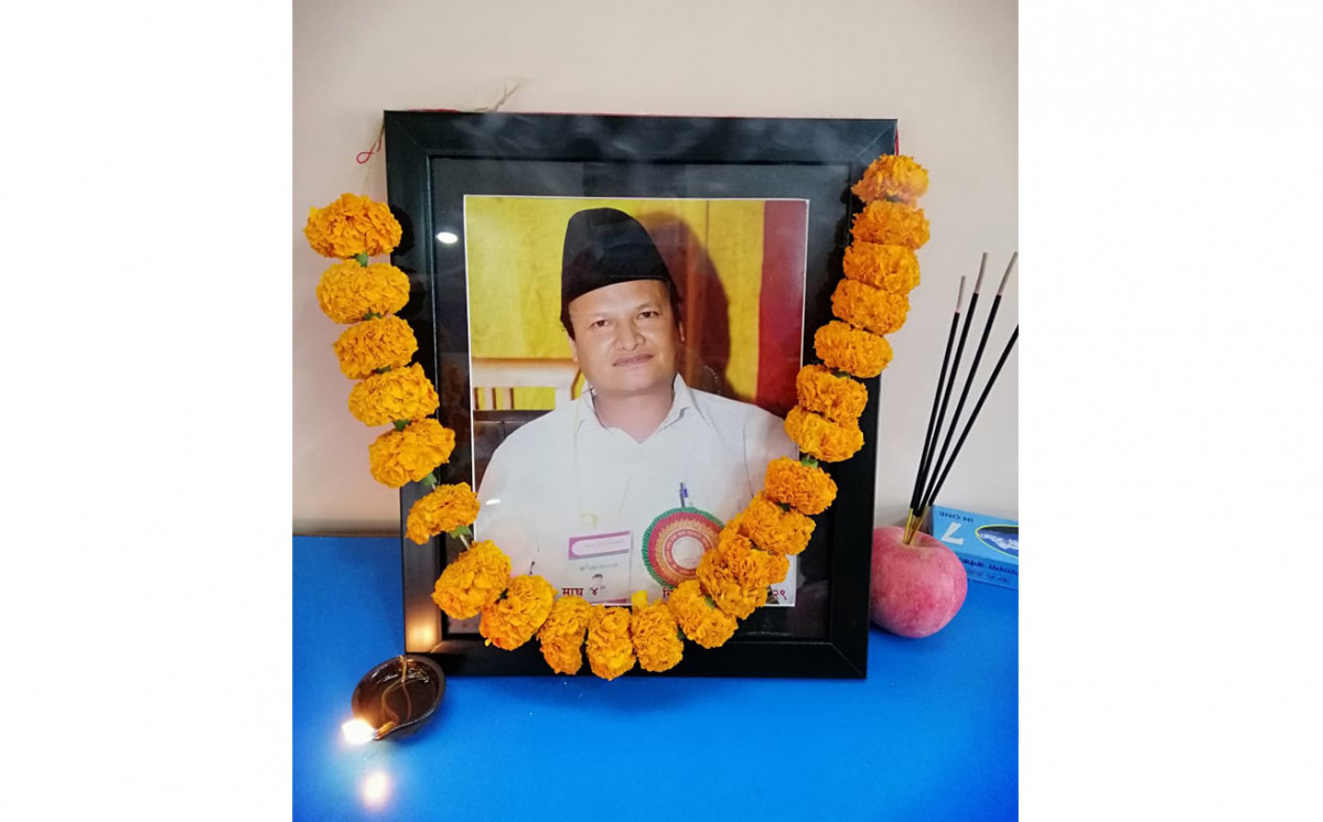 संचित साकोसद्वारा स्व. किसीप्रति श्रद्धाञ्जलि