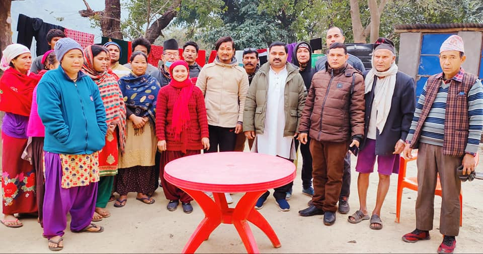 सांसद शाहको सहयोगमा शिवराज–१ चोरखोलाबासीले पाए स्वच्छ पिउने पानी