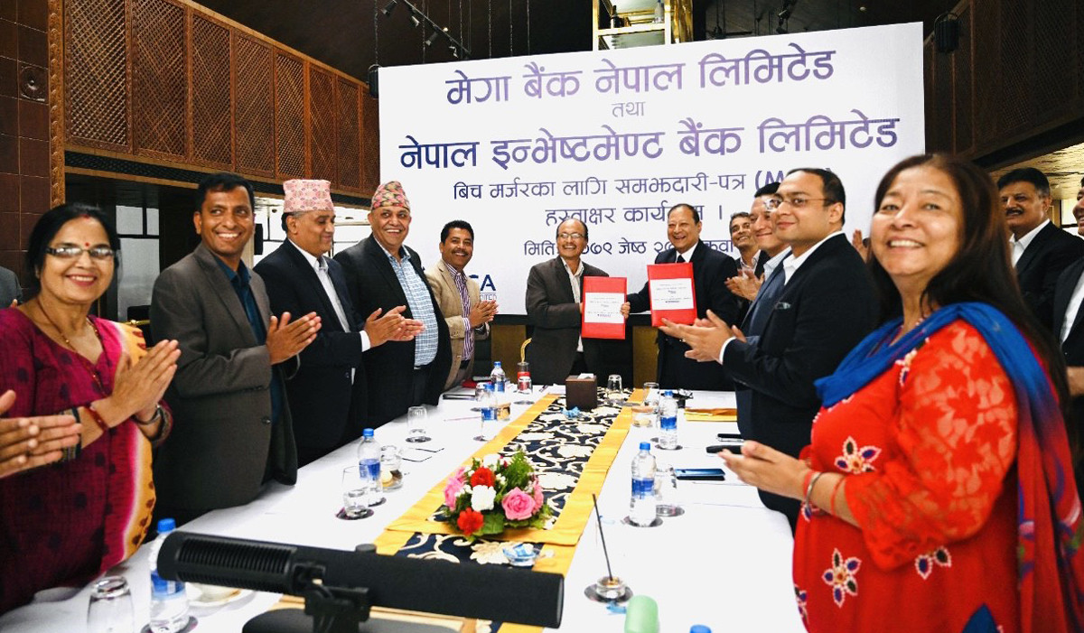 इन्भेष्टमेन्ट र मेगा बैंक मर्जरपछि यस्तो हुनेछ सिनारियो