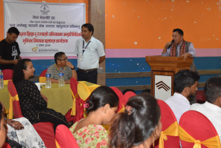 बुद्धभूमी नगरपालिकाले १४ सय बढीको  अन्धोपन न्युनीकरणको लागि सहयोग गर्ने - मेयर श्रेष्ठ 