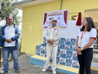 महालक्ष्मी विकास बैंकद्धारा विद्यालयमा खानेपानी व्यवस्थापन