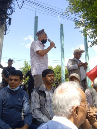 किसानको घरबास कब्जा गर्ने मिटर ब्याजी शोषणका विरुद्धको संघर्षमा ६ किसान संगठनको ऐक्यवद्धता 