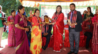 तपाई हाम्रो बहुउदेश्यीय सहकारीको स्थापना दिवसमा  सदस्यलाई सम्मान