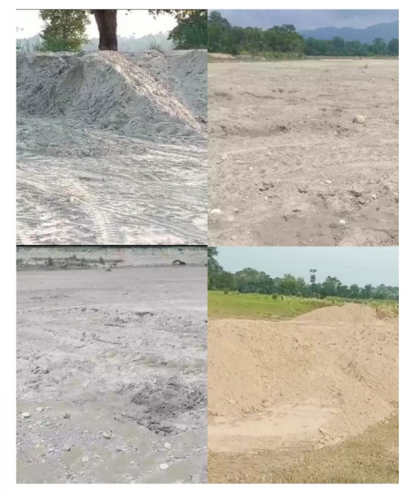 बलुवा चोरी रोक्न गार्‍हो भयो - निरीक्षक शाही