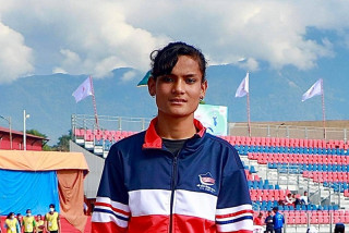 लुम्बिनीकी निशा चौधरीको एथ्लेटिक्समा कीर्तिमान