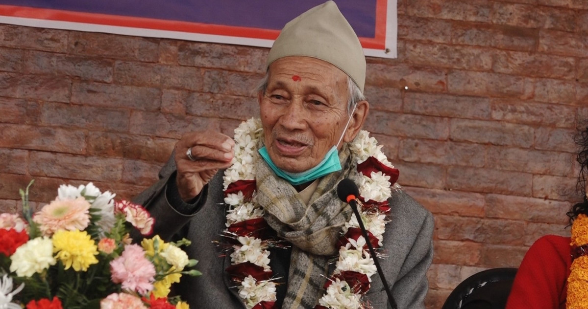 सत्यमाेहन जाेशीकाे शाेकमा मंगलबार सार्वजनिक बिदा