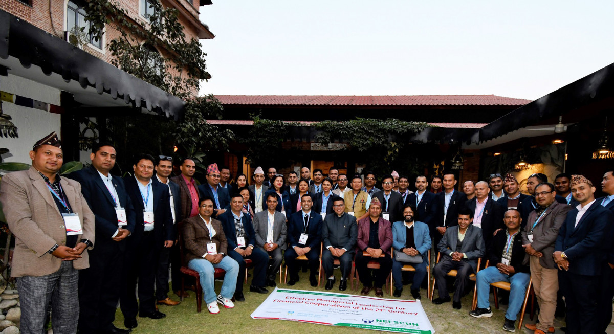 नेफ्स्कून साकोस म्यानेजर्स क्लबको दुइ दिने गाेष्ठी सम्पन्न, सातबुँदे संकल्प पारित