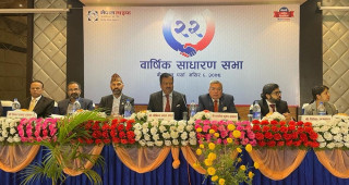 नेपाल लाइफको १५ प्रतिशत नगद लाभांश पारित