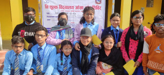 नेत्रज्योति संघद्वारा नेपालगंजका ४ बिद्यालयका २ हजार ८६८ बिद्यार्थिको निःशुल्क आँखा जाँच