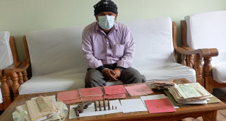 प्रहरीद्वारा पेस्तोल र गोलीसहित एक मिटरब्याजी साहु पक्राउ