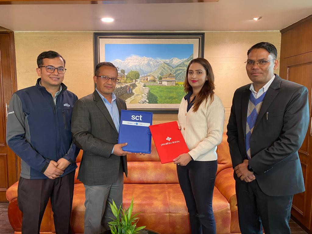 स्माटच्वाईस टेक्नोलोजिज र प्रभु बैंकवीच फास्ट बैंकिङ्ग सेवा संचालन सम्झौता 