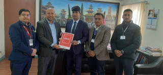आई.एम.ई डिजिटल  र ललितपुर महानगरपालिका बिच सम्झौता, अब विद्युतिय माध्यमबाट कर तिर्न सक्ने