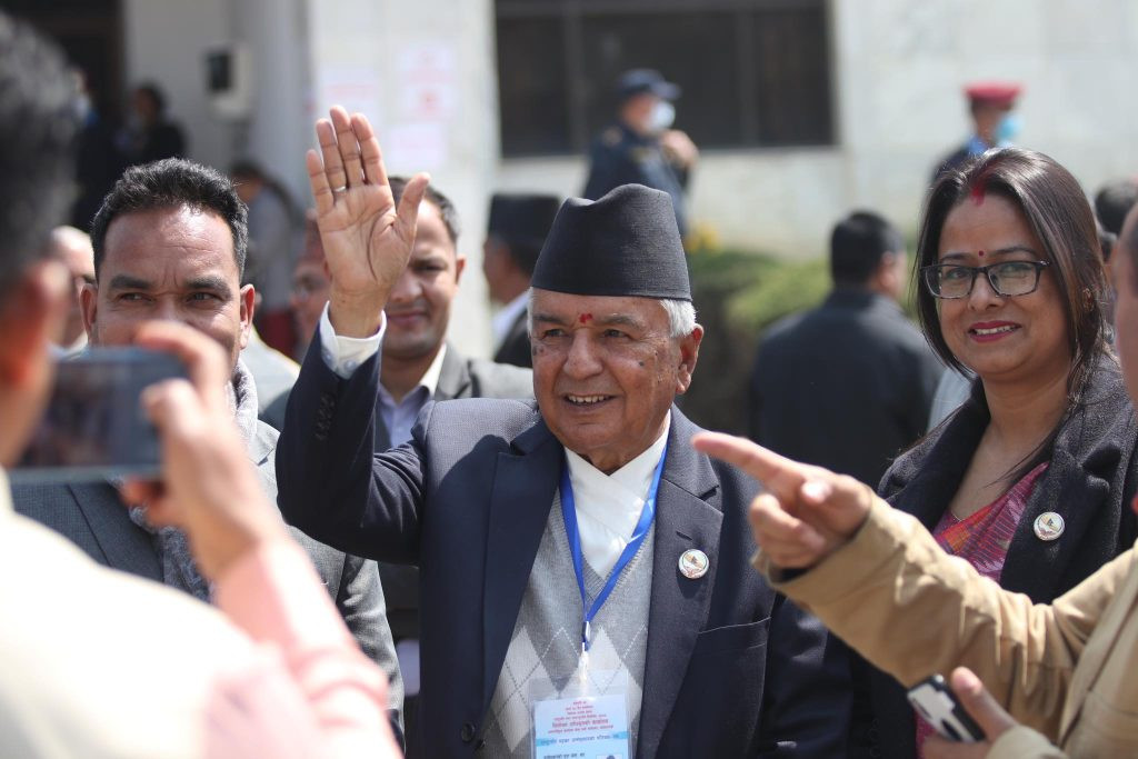 रामचन्द्र पौडेल राष्ट्रपति पदमा विजयी