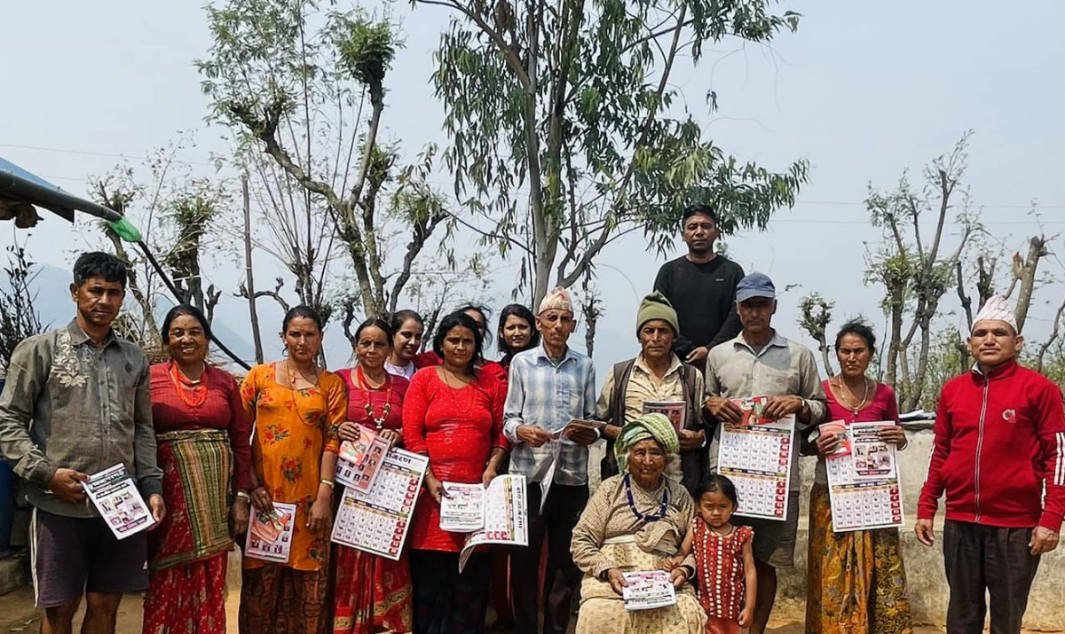 नवजागरण साकाेसद्वारा खाँडादेवी गाउँपालिकामा सदस्य शिक्षा कार्यक्रम