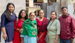 नयाँ वर्षको अवसरमा निसहाय सेवा सदनलाइ राशन सहयोग