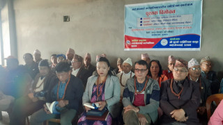 माईजोगमाई थुम्केमा स्थानीय साहित्य भेला