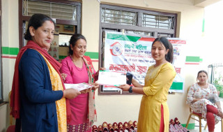 महिला सदस्यमा उद्यमशीलता विकास गर्दै लक्ष्मी महिला साकोस