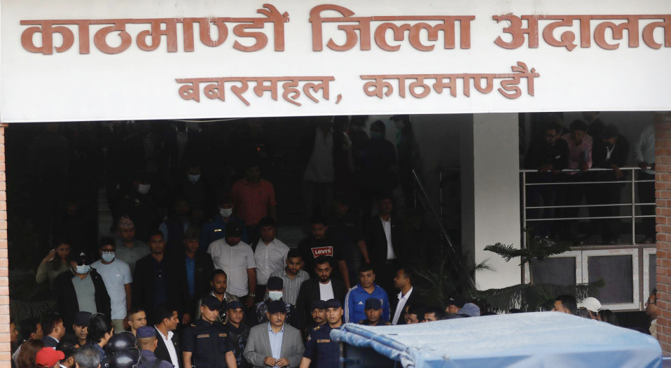 पूर्ब गृहमन्त्री बालकृष्ण खाँड सहीत १२ जनालाई हिरासतमा राख्ने म्याद थप