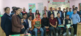 जिल्ला सहकारी संघ काभ्रेले दियो  वित्तीय साक्षरता प्रशिक्षक प्रशिक्षण तालिम