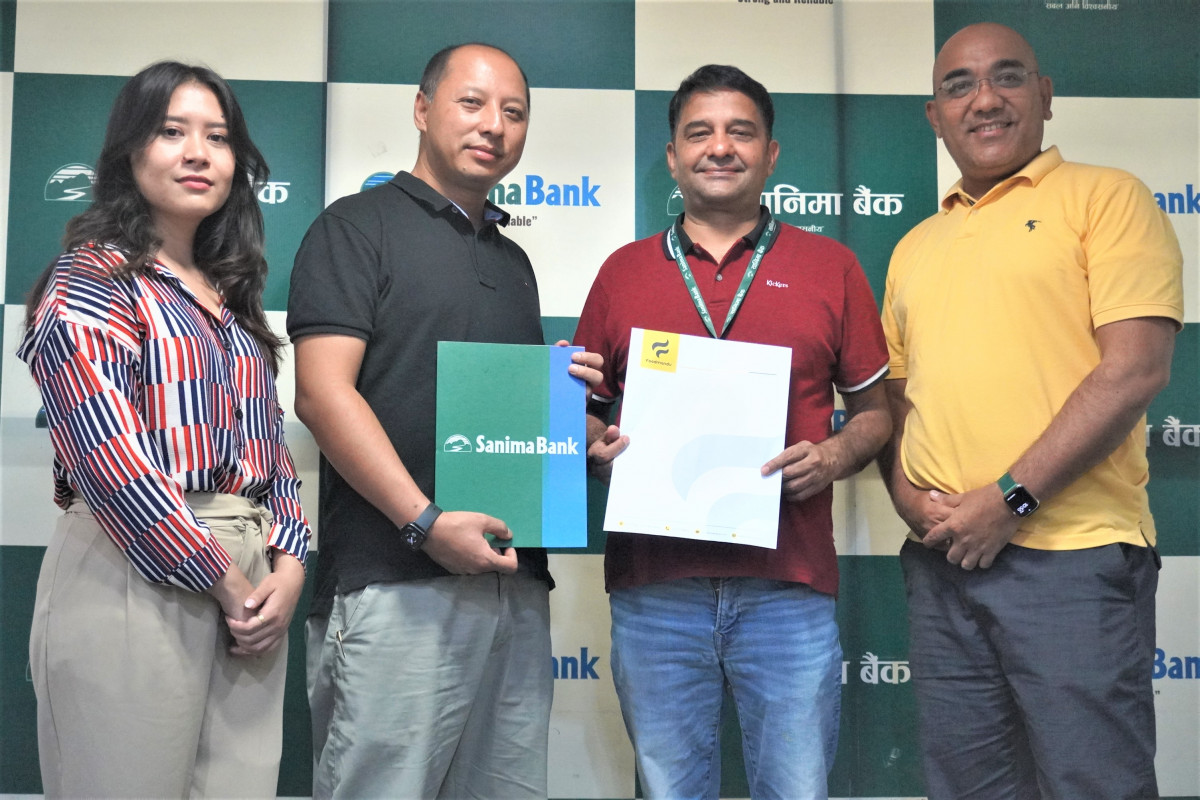 सानिमा बैंकको स्किम: फुडमाण्डुमा हरेक शनिबार क्यासब्याक