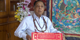 ९१ वर्षको उमेरमा बौद्ध ग्रन्थ अनुवाद गर्दै : गुह्येश्वरीराज