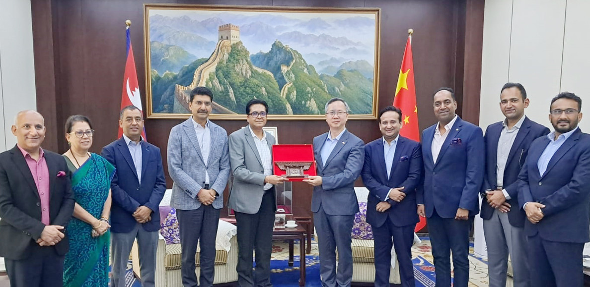 उर्जासम्बन्धी दीर्घकालिन विकास रणनीति बनाउन चिनीयाँ राजदूतको सूझाव