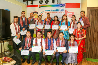 को - अपरेटिभ म्यानेजर्स क्लबको अध्यक्षमा  हसना भास्तिपुर साकोसका प्रबन्ध सञ्चालक महर्जन चयन