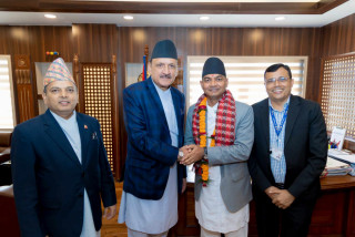 अर्थसचिवमा  कृष्णहरि पुष्कर , आजबाट सम्हाले कार्यभार