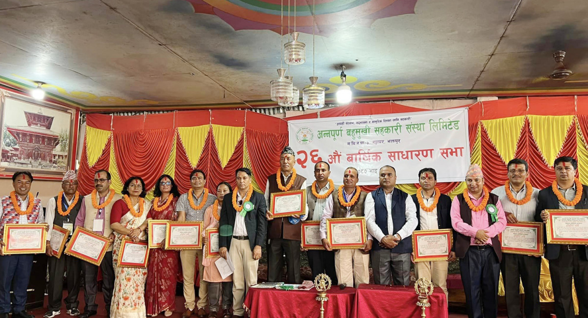 अन्नपूर्ण बहुमुखी सहकारीले सदस्यको कृषि उत्पादनलाई बजारीकरणमा थप सहयोग गर्ने