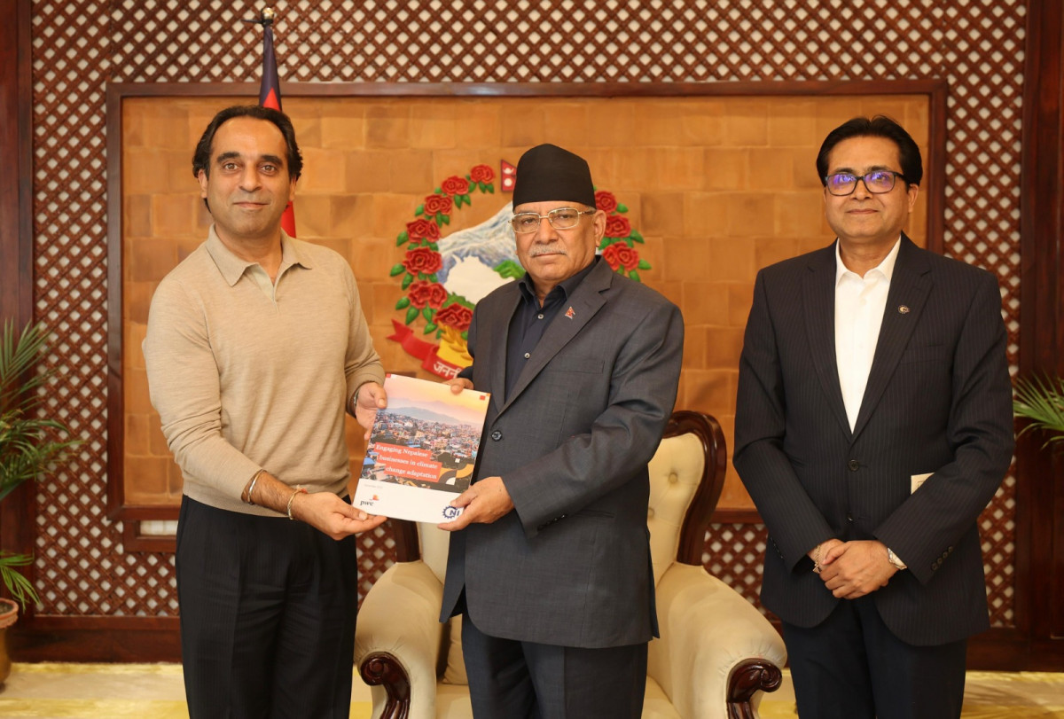 नेपालमा जलवायु परिवर्तनको प्रभाव र व्यवसाय अनुकूलन सम्बन्धी संयुक्त प्रतिवेदन सार्वजनिक