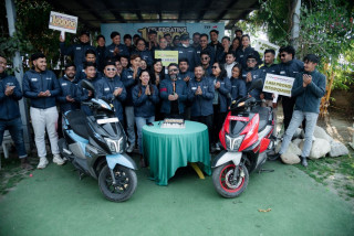 टिभिएसको एक लाख सेलेब्रेसन एनओजी राइड सफलतापुर्वक सम्पन्न