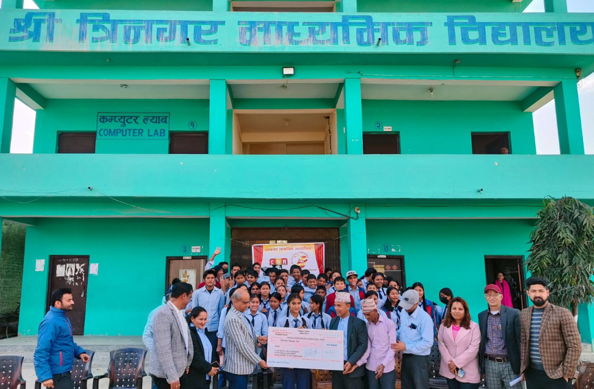 महालक्ष्मी विकास बैंकद्वारा जेहेन्दार छात्रवृत्ति प्रदान