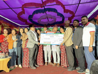 जिल्ला सहकारी संघ  काभ्रेको आयोजनामा  जिल्ला स्तरिय लोकदोहोरी प्रतियोगिता ,श्री नवदुर्गा साकोस प्रथम