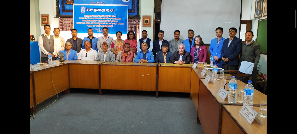 हस्तकला महासंघद्वारा बागमती प्रदेशका तीन मन्त्रीलाई स्वागत, हस्तकलाको प्रवर्द्धनमा सघाउन आग्रह