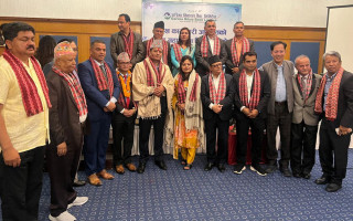 गरिमा विकास बैंकले निवर्तमान सीईओ ढकालको  गर्यो बिदाइ,  नयाँ सीईओमा   उपाध्याय नियुक्त