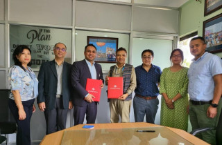 काठमाडौं मोडेल अस्पताल र प्रभु बैंकबीच छुटसम्बन्धी सम्झौता