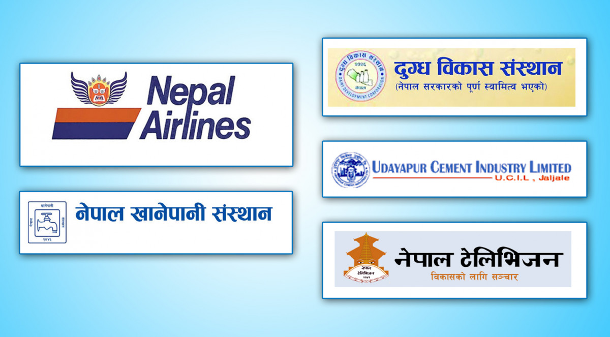 यी हुन् उच्च नोक्सानीमा रहेका सार्वजनिक संस्थान, सबैभन्दा धेरै घाटा वायुसेवा निगमको