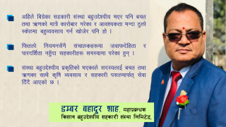 संस्थागत पुँजीकाे निश्चित प्रतिशत परियाेजनामा लगानी गर्नुपर्नेमा संकलित बचत नै लगानी गर्दा सहकारीहरू समस्यामा परे
