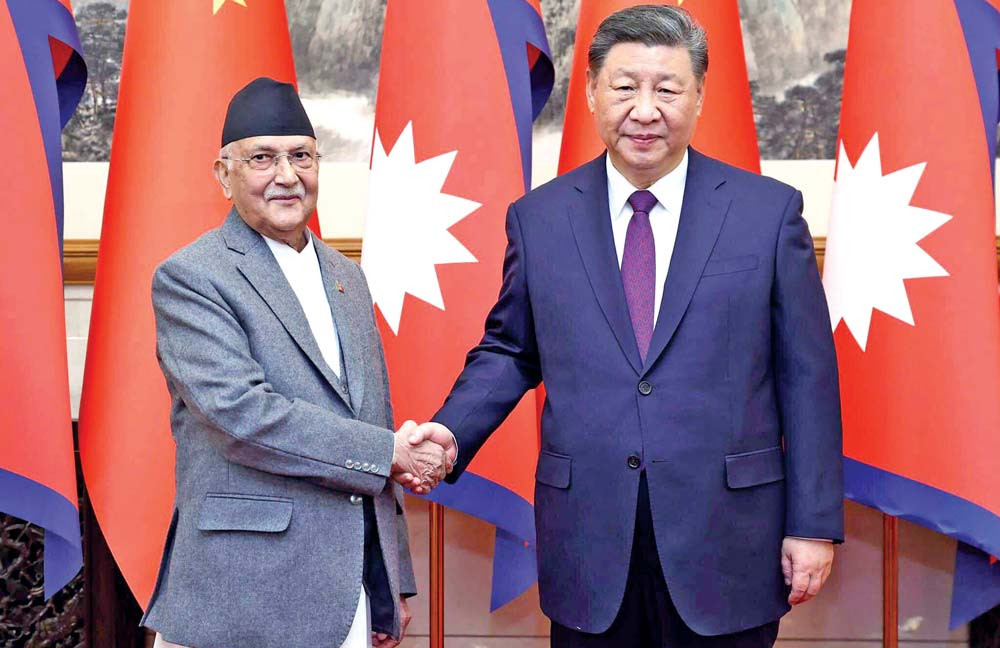 नेपाललाई चीनले ५०० मिलियन आरएमबी अनुदान दिने