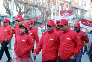 ग्लोबल आइएमई बैंकको वार्षिकोत्सवमा सातै प्रदेशमा प्रभातफेरि