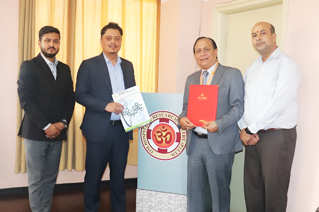 एन आई सी एशिया बैंकका ग्राहकले ओम हस्पिटलमा उपचार  गर्दा छुट  पाउने